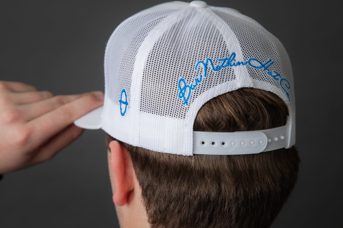 The “979” Mecom Blue Cap - Yupoong Flexfit