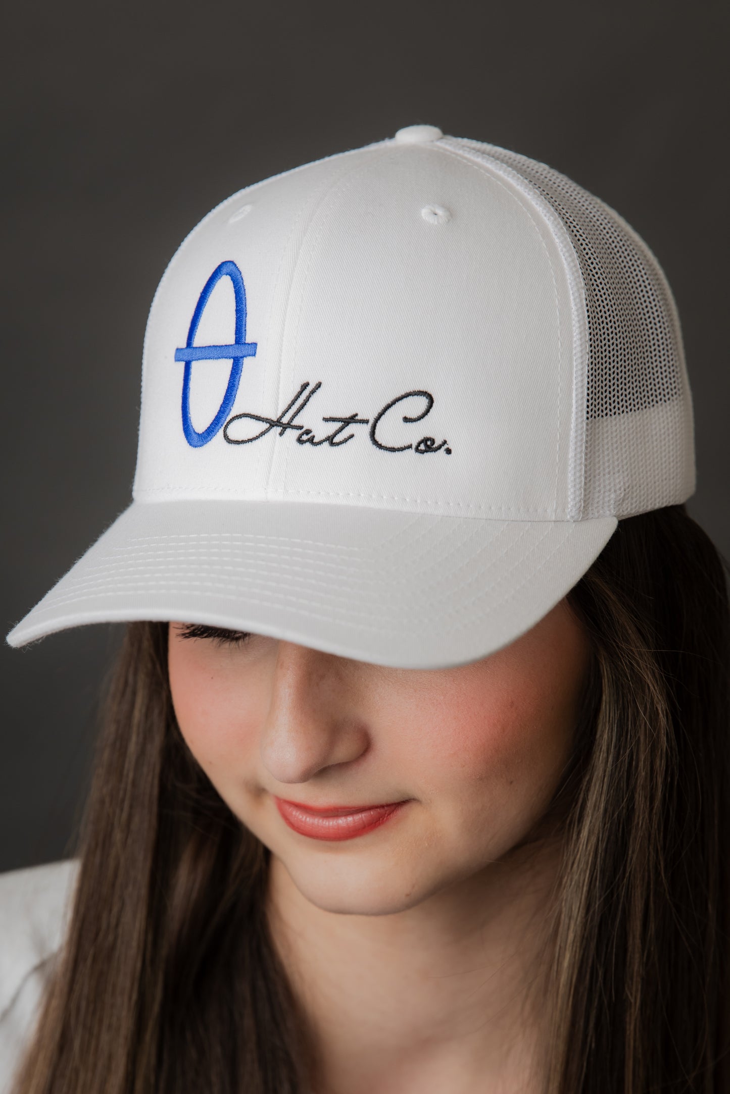 The "Big Bar Nothin’"- White Cap - 112 ( Our Signature Cap )