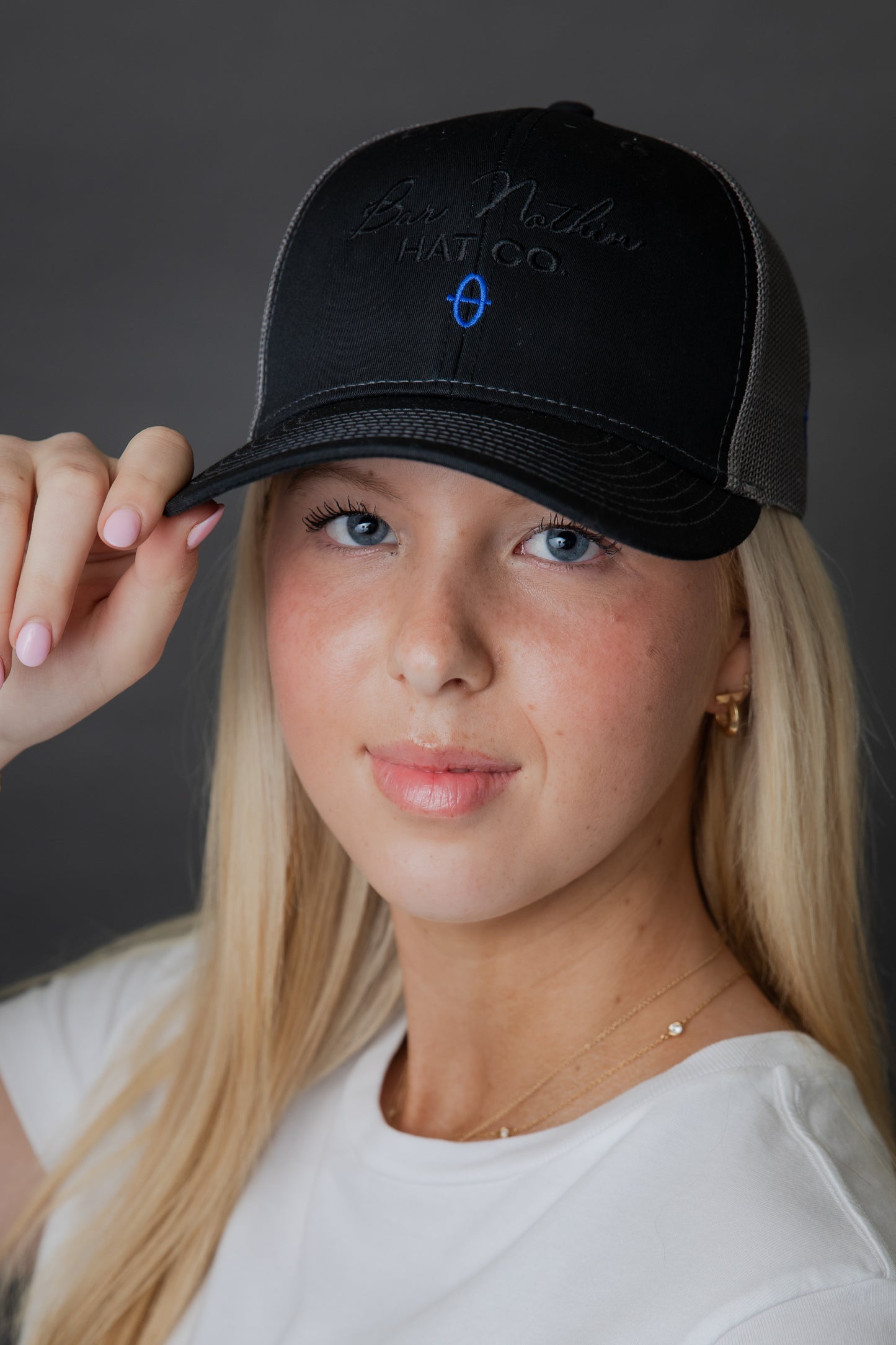 The "Little Bar Nothin’" - Black on Black Cap - 112