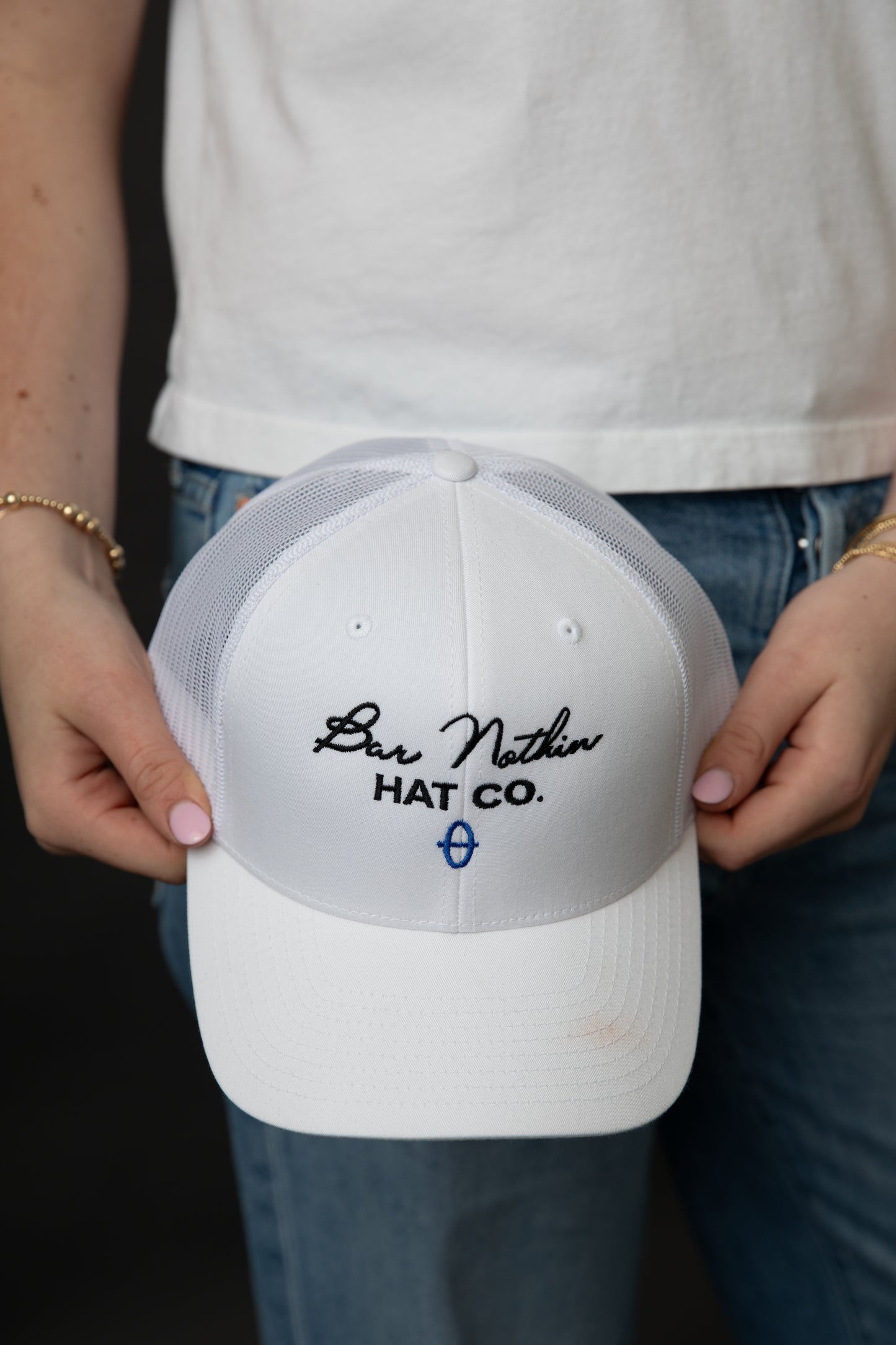 The "Little Bar Nothin’" White Cap -112