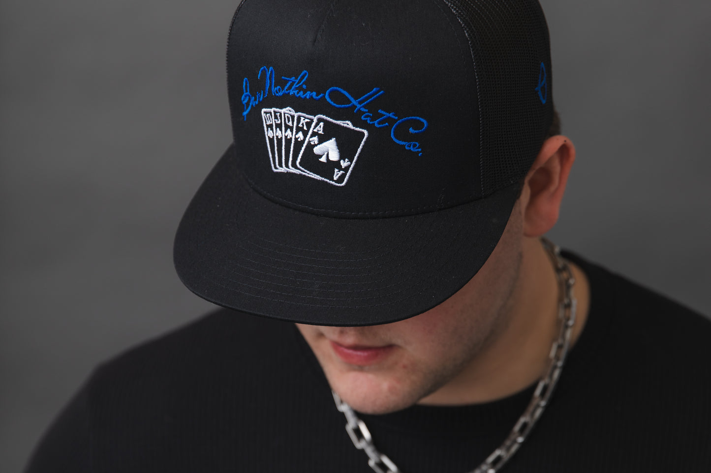 The "Card Suit of Spades" Cap - Yupoong Flexfit
