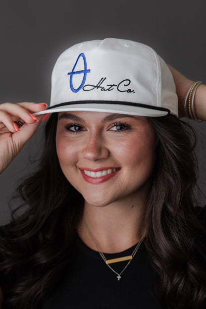 The “Big Barnothin” White Rope Hat